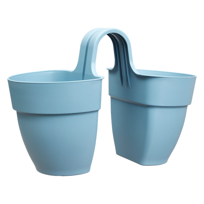 vibia campana flower twin 21cm bleu vintage